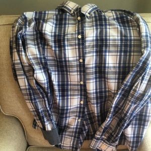 Mason James 2XL Blue Plaid Shirt
